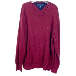 Tommy Hilfiger Long Sleeve Scoop Neck Pullover Sweater Size XL
